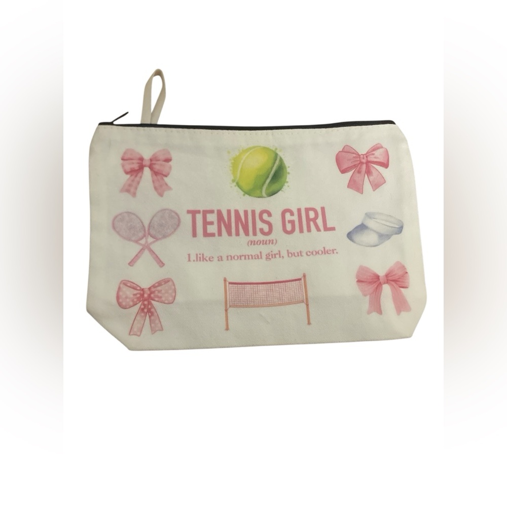 Tennis Girl Cosmetic Bag